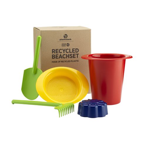 Strandset gerecycled | Eco geschenk